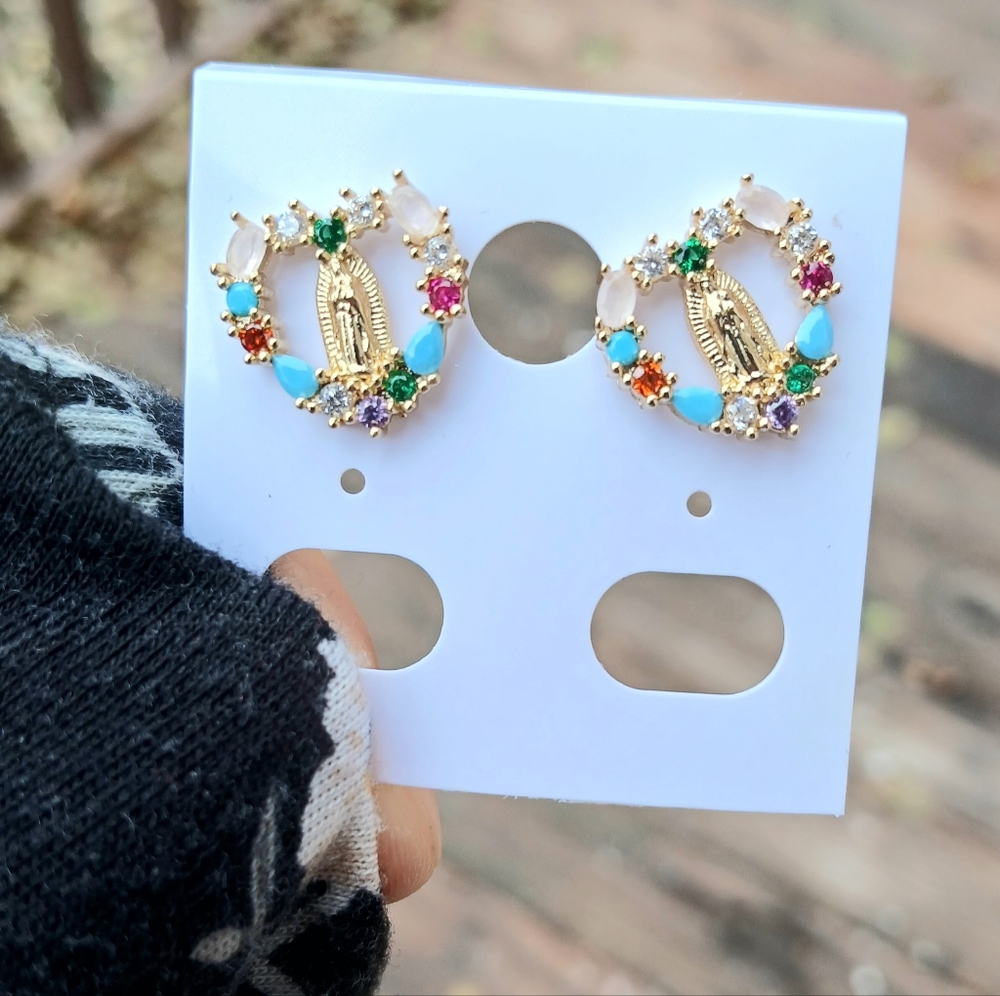 Stud earrings